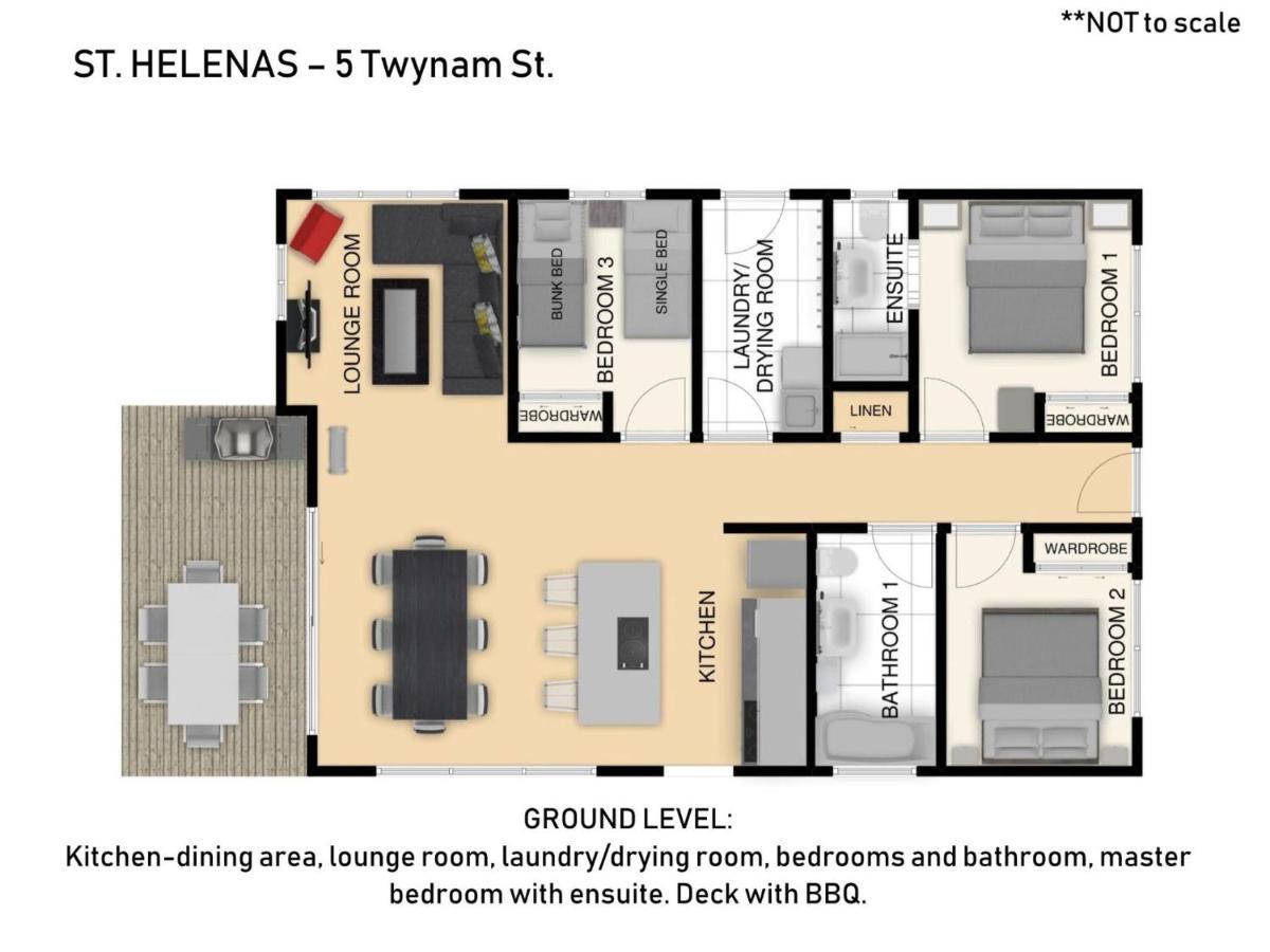 Вилла St Helenas 5 Twynam Street Джиндабайн Экстерьер фото
